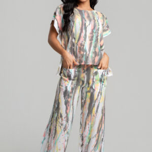 Conjunto Blusa e Calça em Viscose de Algodão: A Arte do Conforto